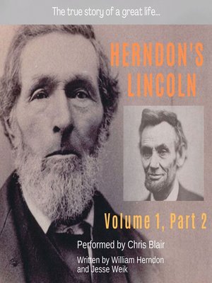 cover image of Herndon's Lincoln Illustrated Edition Volume One Part Two